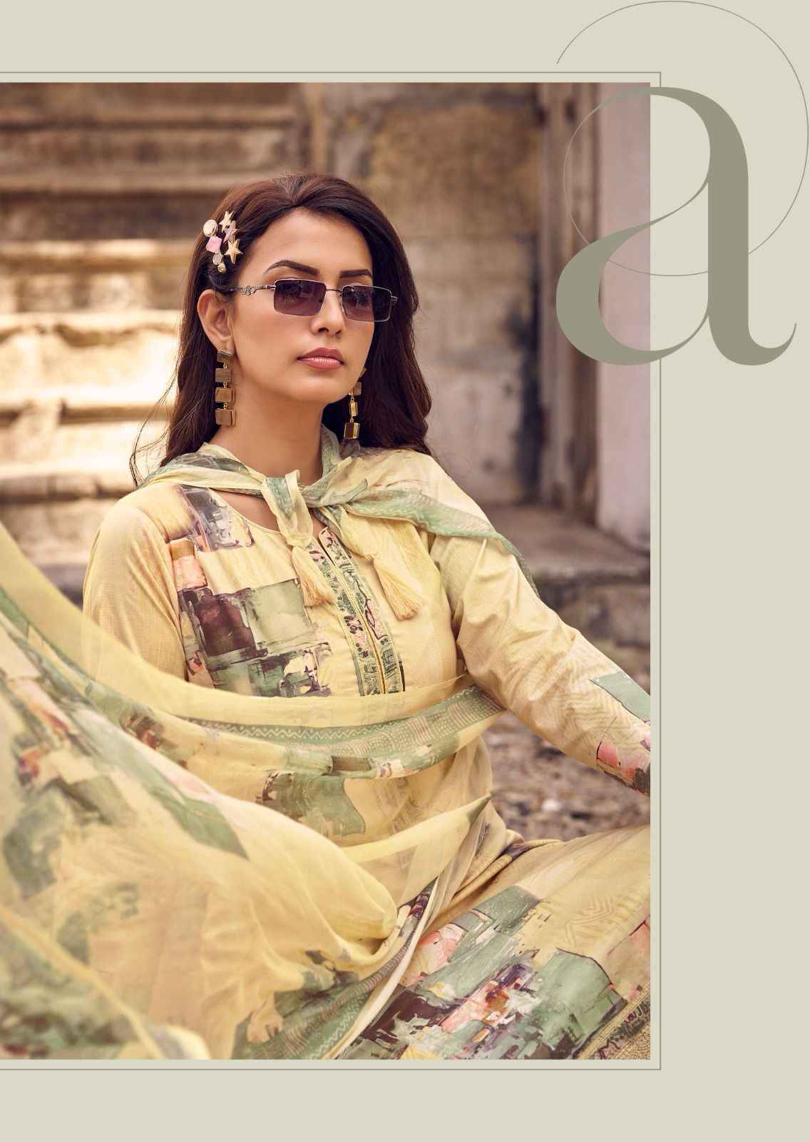 Sadhana Fashion Arnisa Cotton Dress Material 6 pcs Catalogue