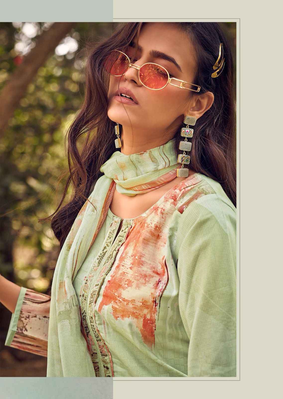 Sadhana Fashion Arnisa Cotton Dress Material 6 pcs Catalogue