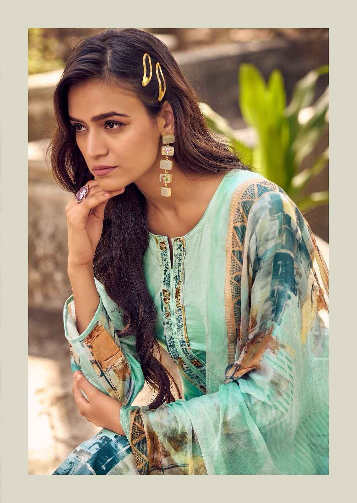Sadhana Fashion Arnisa Cotton Dress Material 6 pcs Catalogue