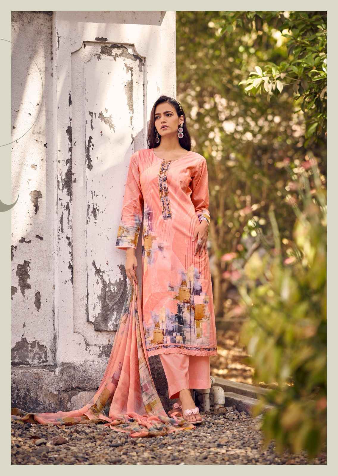 Sadhana Fashion Arnisa Cotton Dress Material 6 pcs Catalogue