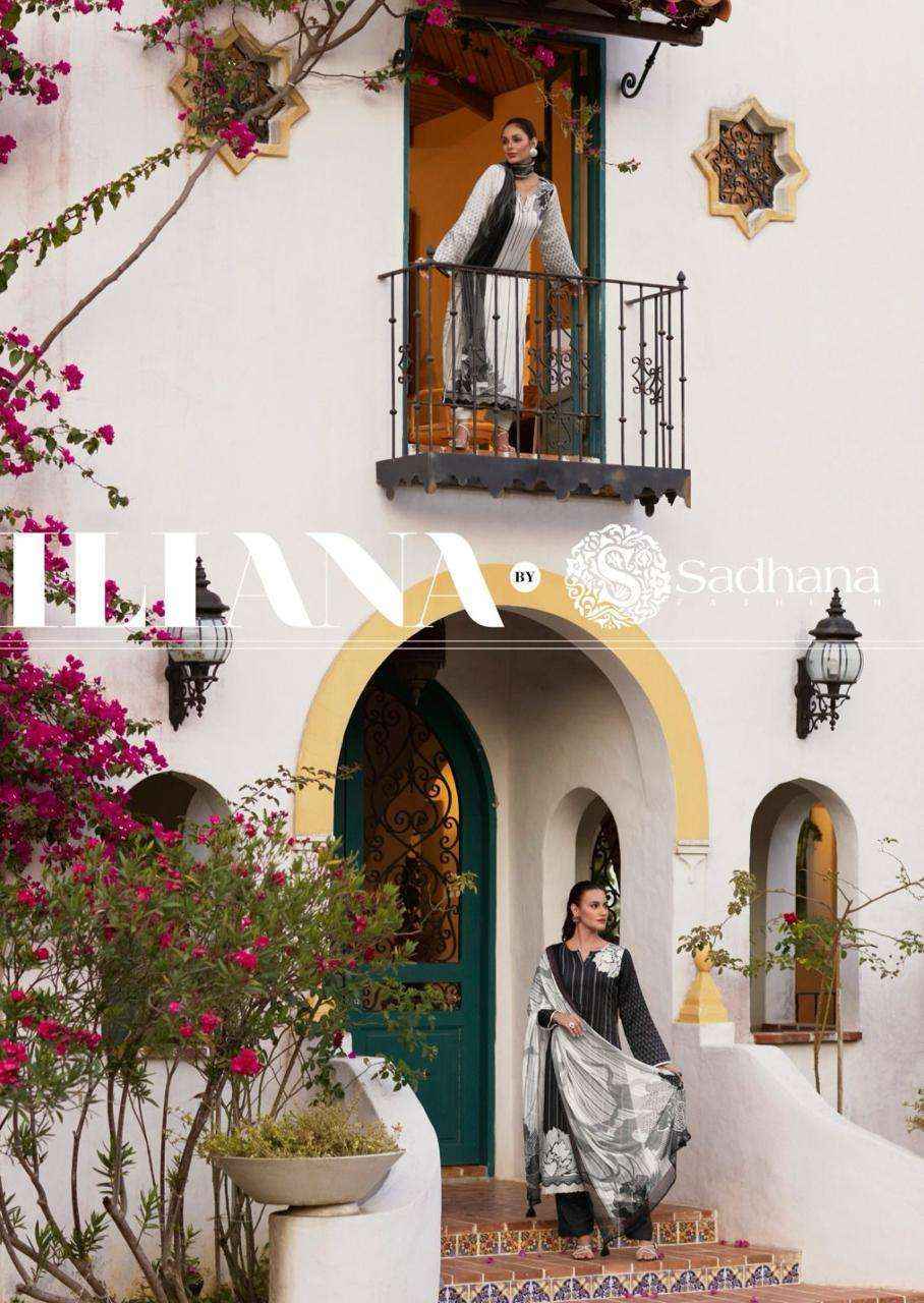 Sadhana Fashion Iliana Jam Cotton Dress Material (6 pcs Catalogue)