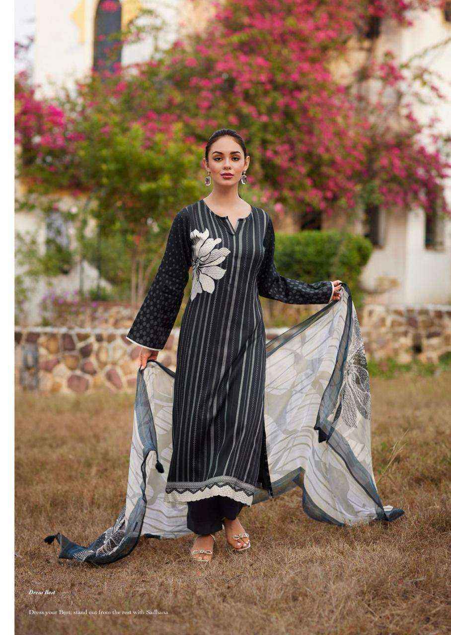 Sadhana Fashion Iliana Jam Cotton Dress Material (6 pcs Catalogue)