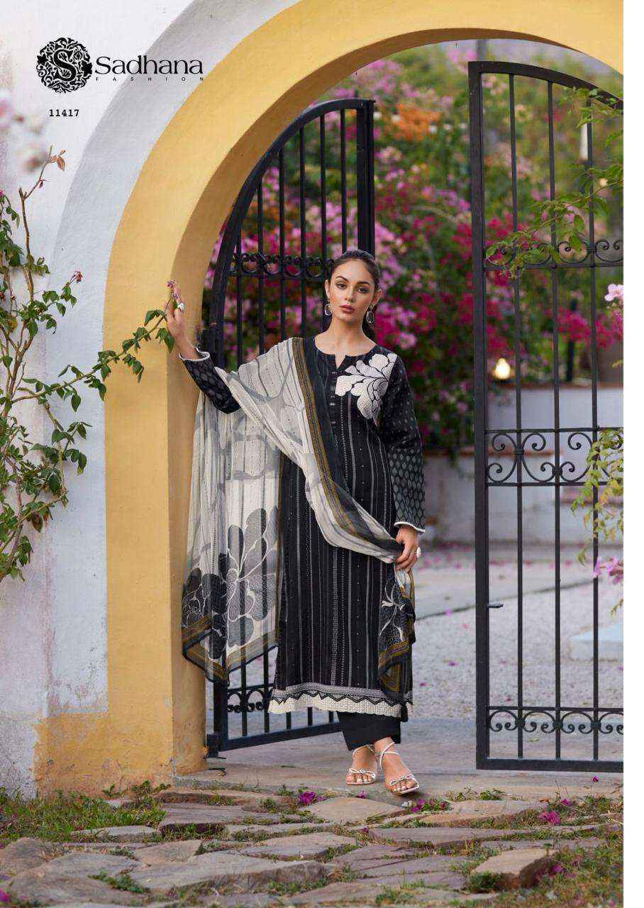 Sadhana Fashion Iliana Jam Cotton Dress Material (6 pcs Catalogue)