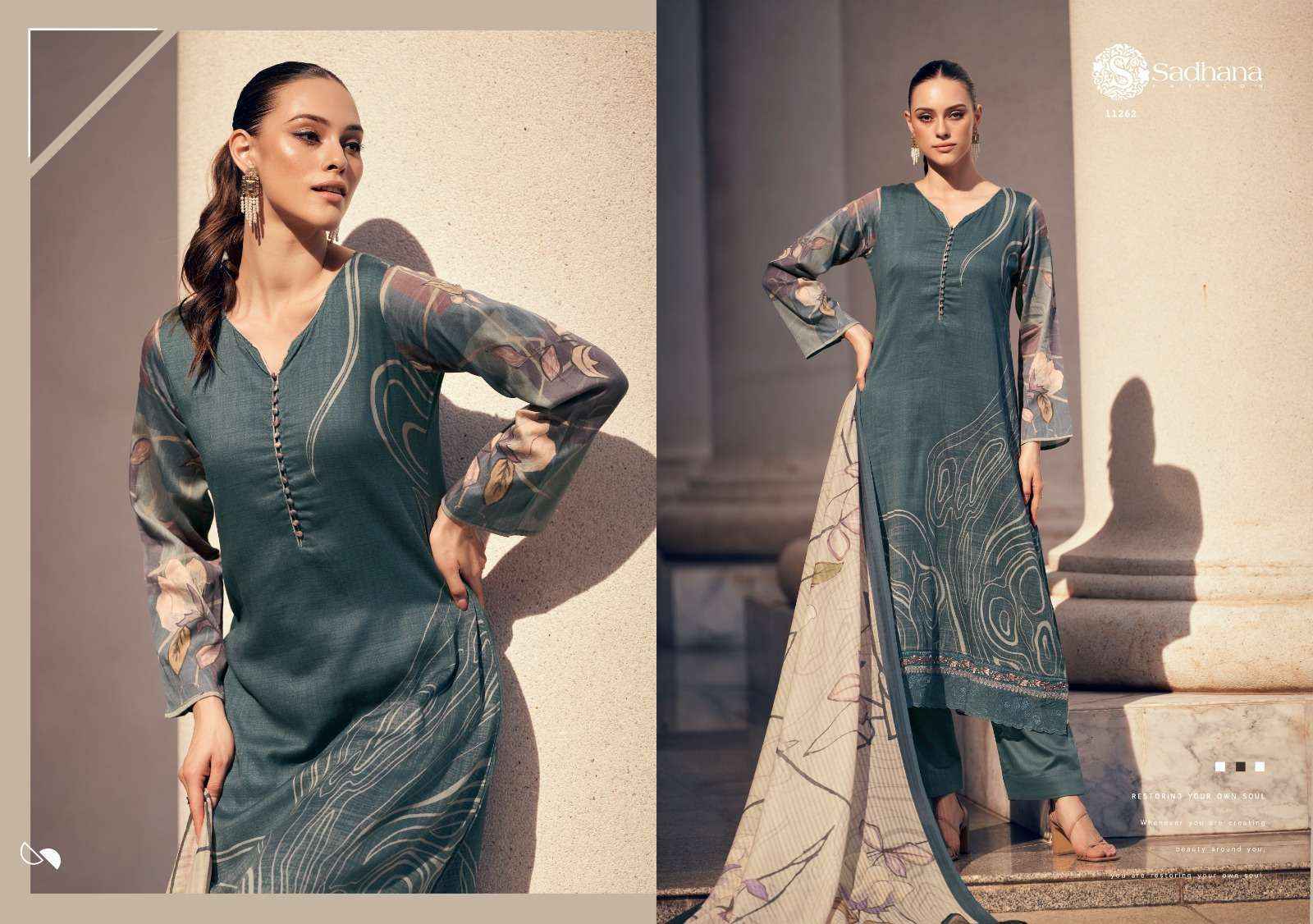 Sadhana Fashion Zayan Jam Cotton Dress Material 8 pcs Catalogue