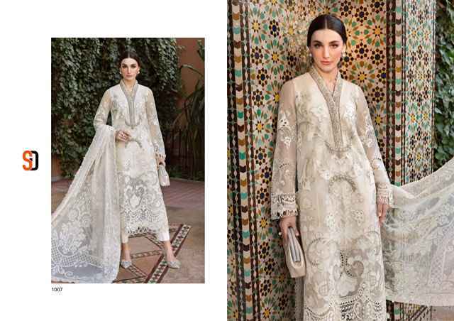 Shraddha Designer Maria-B Lawn Cotton Dress Material 8 pcs Catalogue