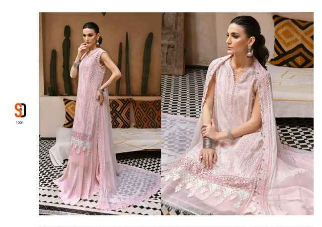 Shraddha Designer Maria-B Lawn Cotton Dress Material 8 pcs Catalogue