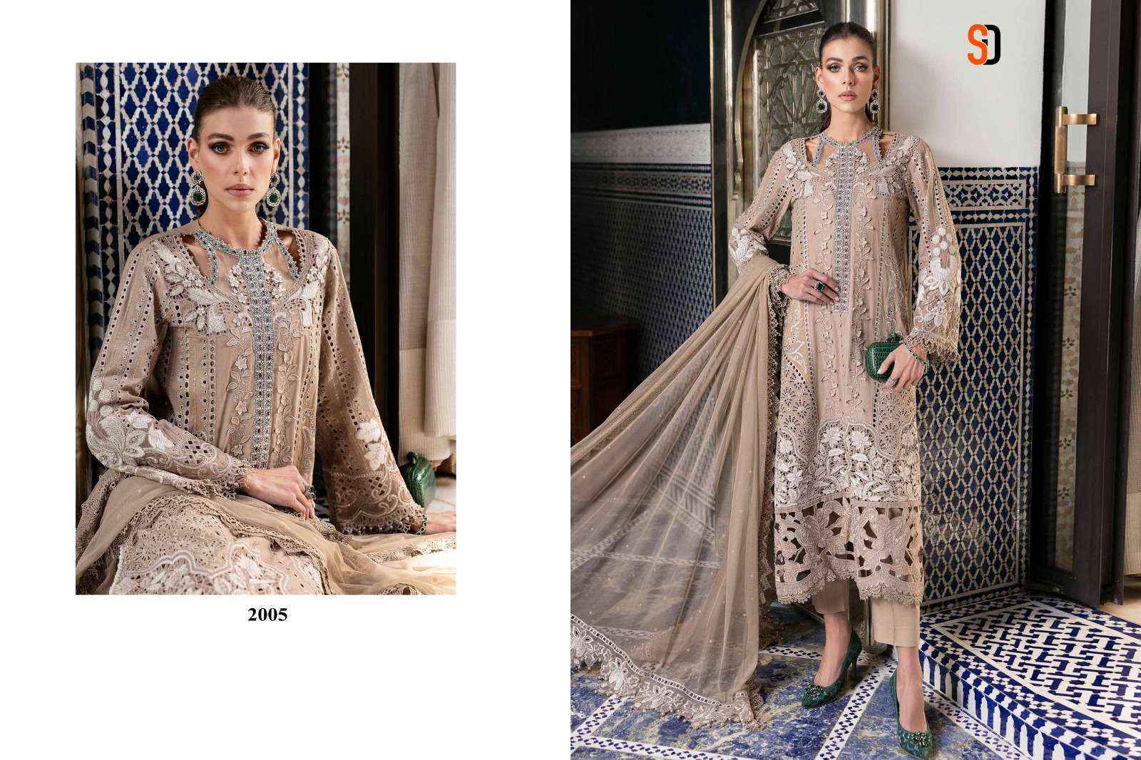 Shraddha Designer Maria B Lawn Vol 2 Cotton Dress Material 6 pcs Catalogue