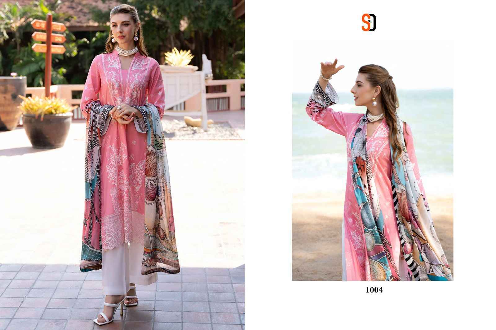 Shraddha Designer Ramsha Vol-1 Cotton Dress Material (4 pcs Catalogue)