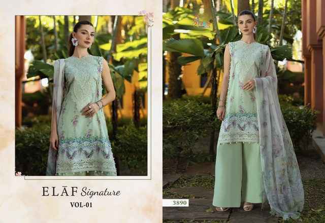 Shree Fabs Elaf Signature Vol 1 Viscouse Dress Material 6 pcs Catalogue