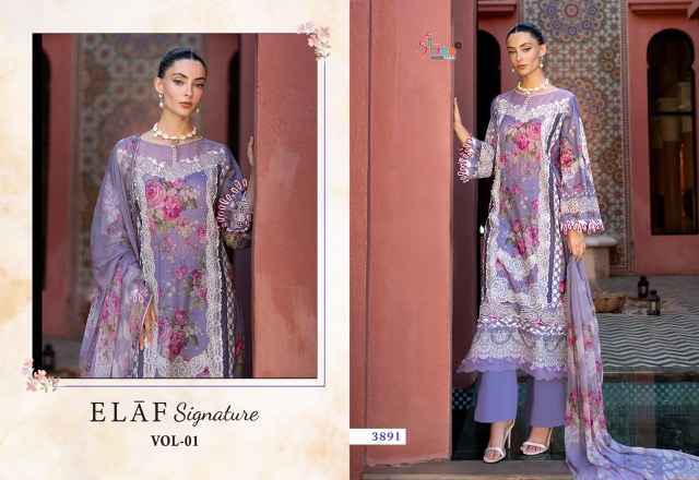 Shree Fabs Elaf Signature Vol 1 Viscouse Dress Material 6 pcs Catalogue