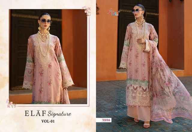 Shree Fabs Elaf Signature Vol 1 Viscouse Dress Material 6 pcs Catalogue