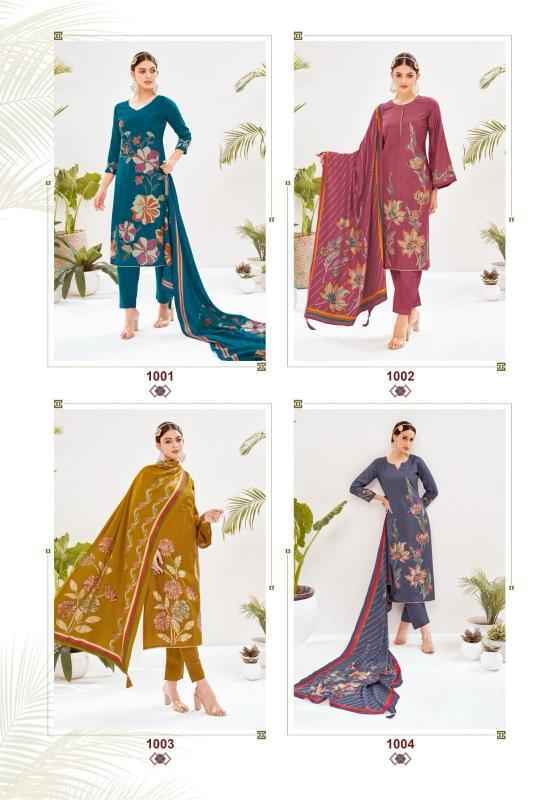 Suryajyoti Khushi Vol-1 Roman Silk Dress Material (6 pcs Catalogue)