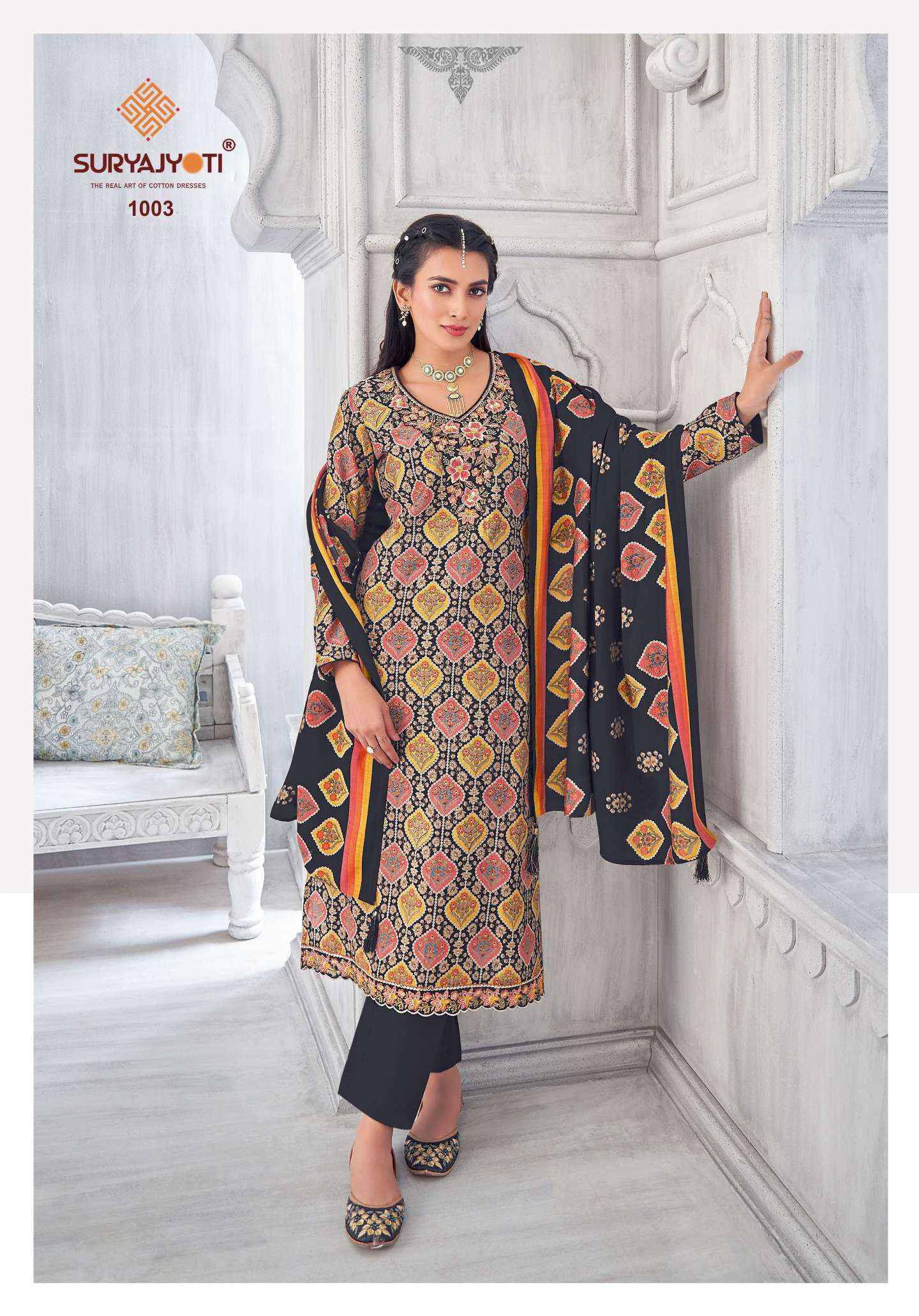 Suryajyoti Priyanka Advance Vol-1 Modal Dress Material (6 pcs Catalogue)