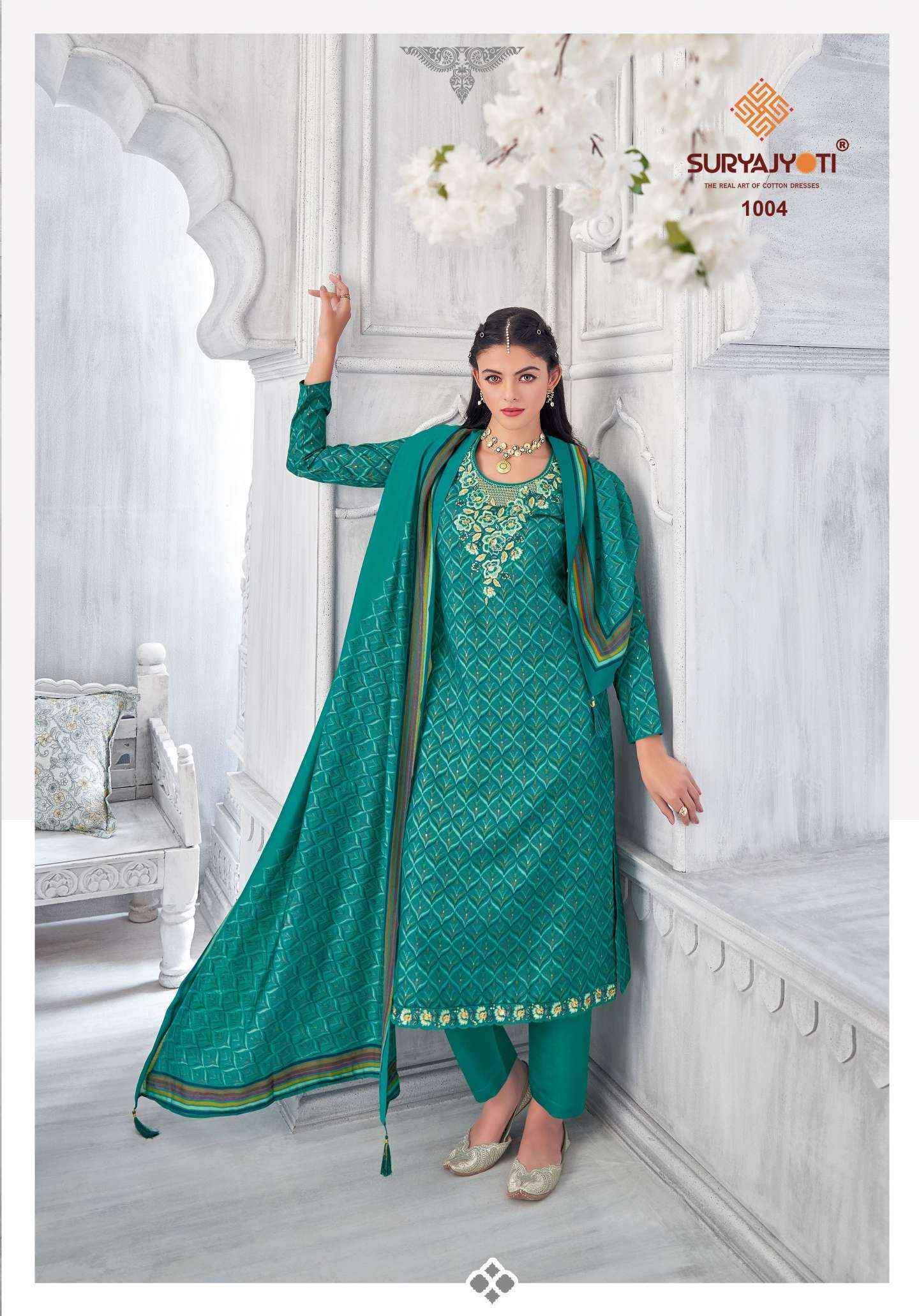 Suryajyoti Priyanka Advance Vol-1 Modal Dress Material (6 pcs Catalogue)