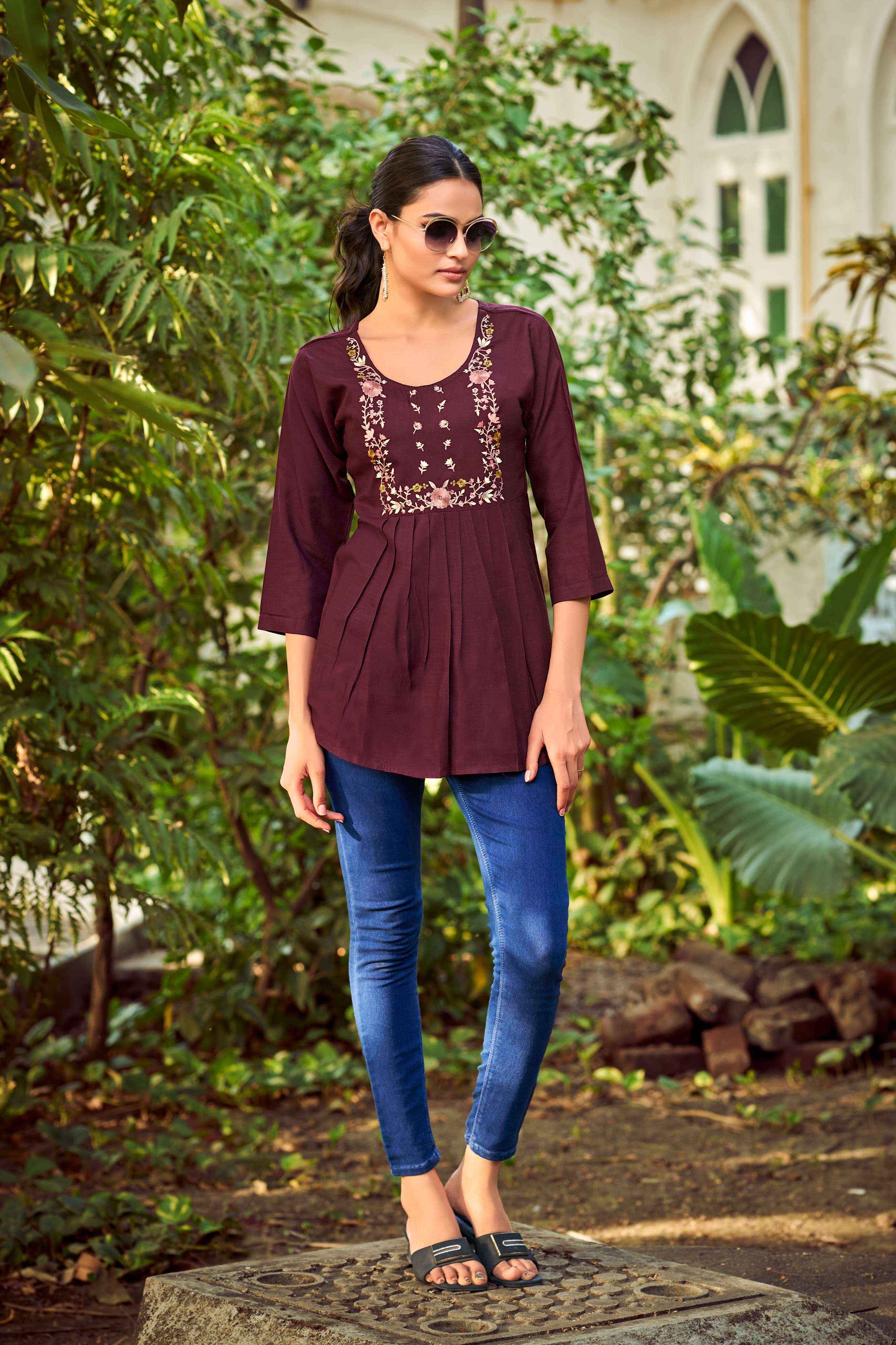 Tips & Tops Pulpy Vol-15 Rayon Top (9 pcs Catalogue)