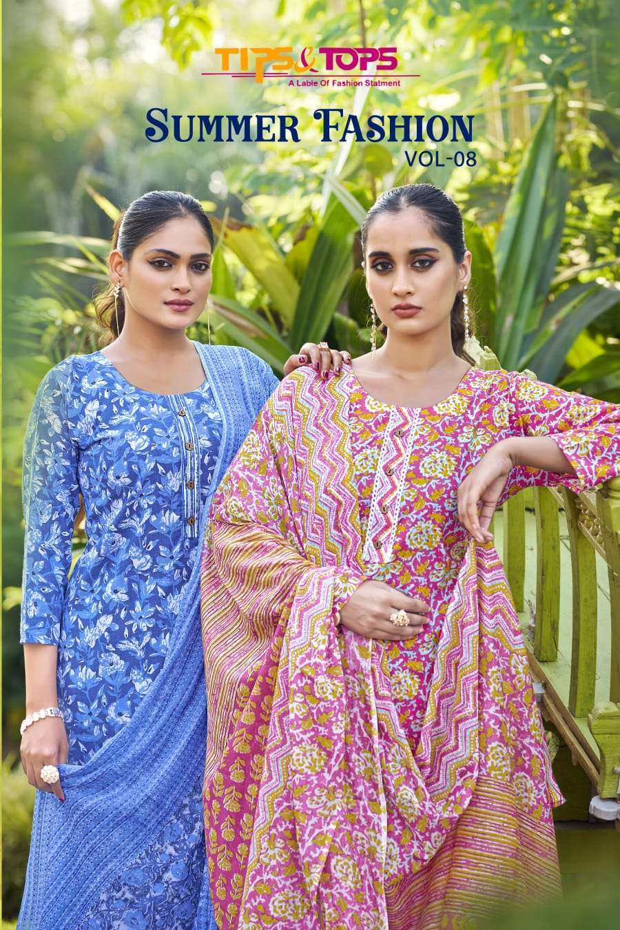 Tips & Tops Summer Fashion Vol-8 Cotton Readymade Suit (6 pcs Catalogue)