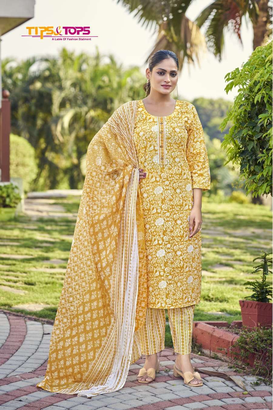 Tips & Tops Summer Fashion Vol-8 Cotton Readymade Suit (6 pcs Catalogue)