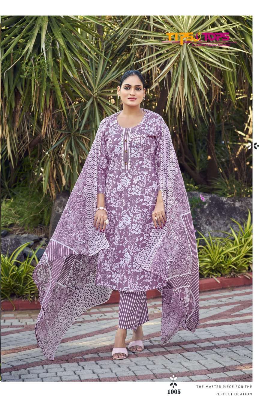 Tips & Tops Summer Fashion Vol-8 Cotton Readymade Suit (6 pcs Catalogue)