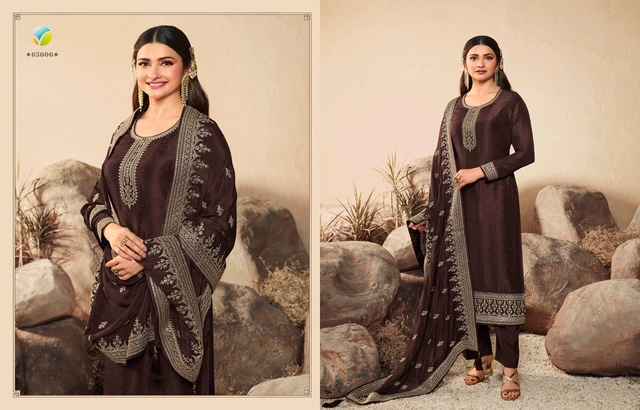 Vinay Fashion Kuleesh Geet Vol 2 Silk Dress Material 9 pcs Catalogue