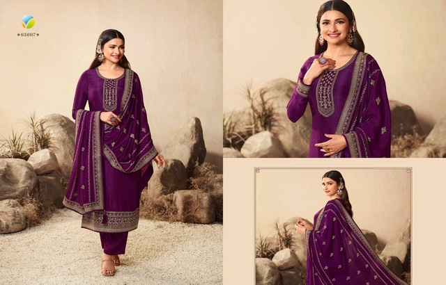 Vinay Fashion Kuleesh Geet Vol 2 Silk Dress Material 9 pcs Catalogue