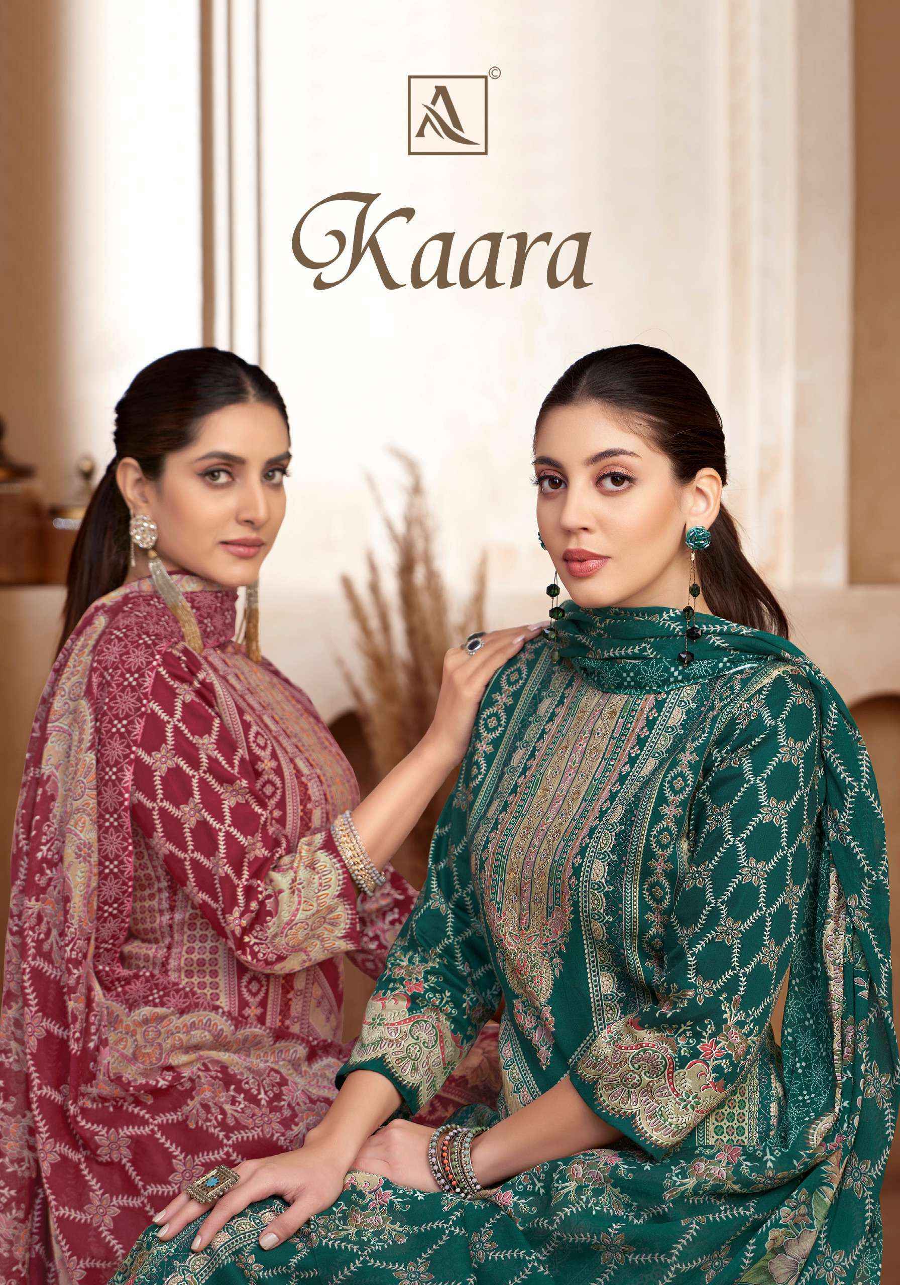 Alok Kaara Cotton Dress Material 6 pcs Catalogue