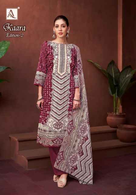 Alok Kaara Edition-2 Cotton Dress Material (6 pcs Catalogue)