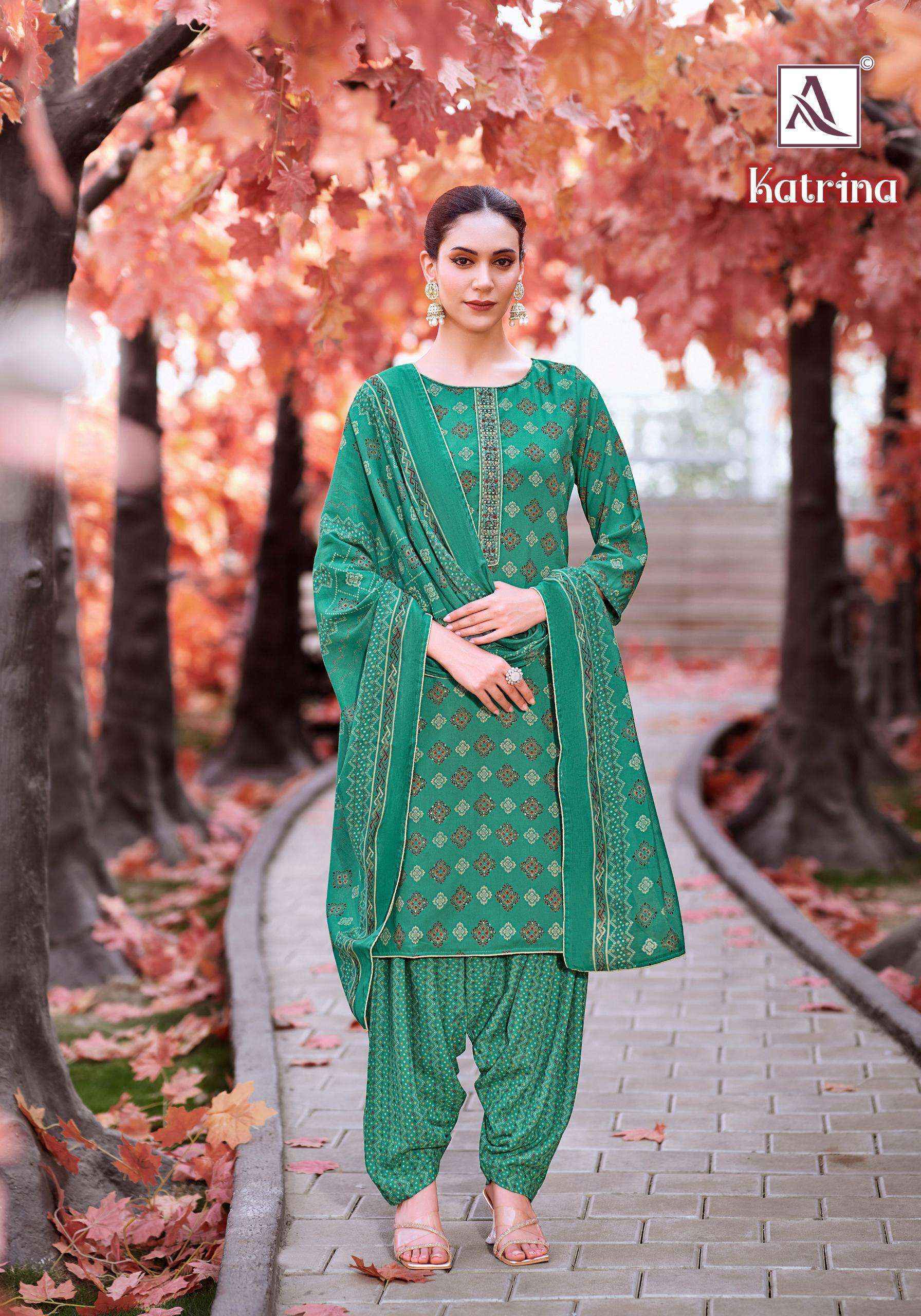 Alok Katrina Viscouse Dress Material (6 pcs Catalogue)