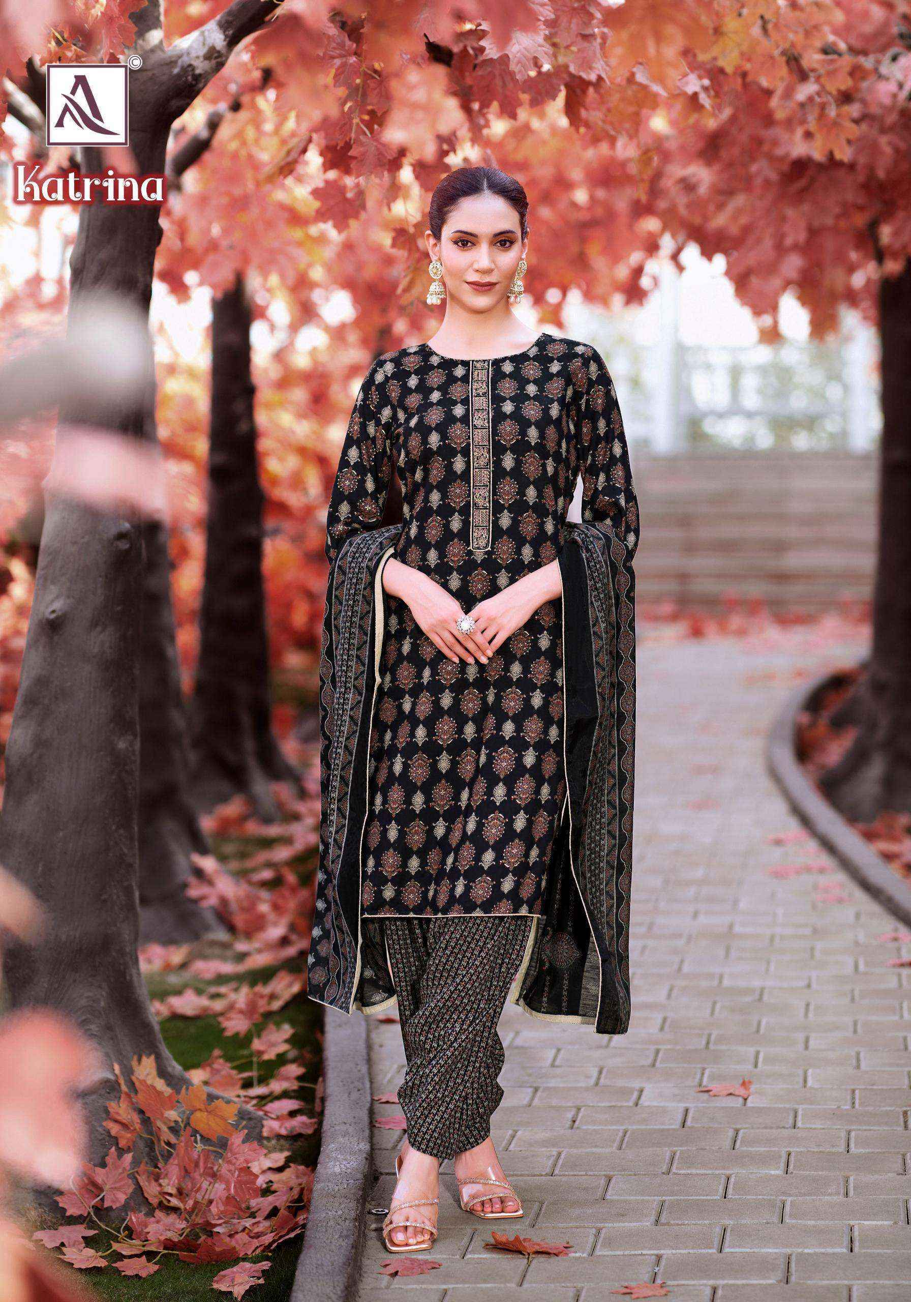 Alok Katrina Viscouse Dress Material (6 pcs Catalogue)