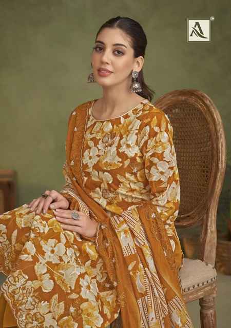 Alok Rainbow Edition-4 Cotton Dress Material (6 pcs Catalogue)