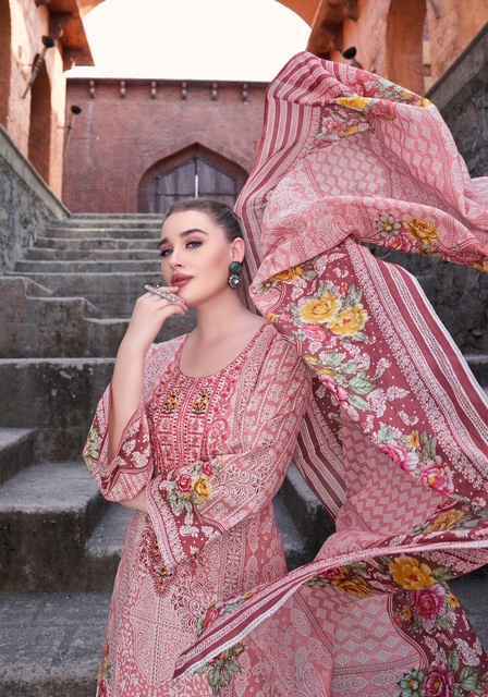 Alok Rihaana Edition-10 Cotton Dress Material (8 pcs Catalogue)