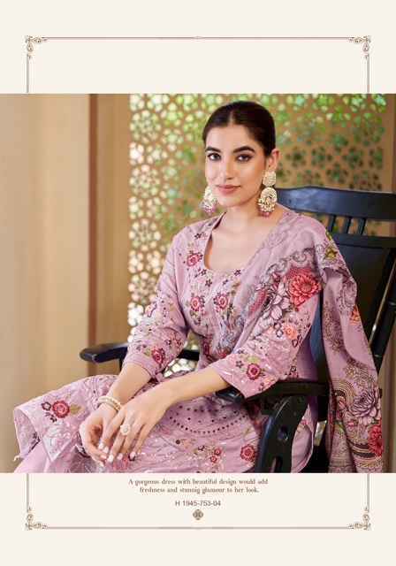 Alok Tabeer Gold Edition-3 Zam Cotton Dress Material (4 pcs Catalogue)