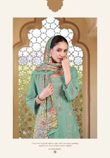 Alok Tabeer Gold Edition-3 Zam Cotton Dress Material (4 pcs Catalogue)