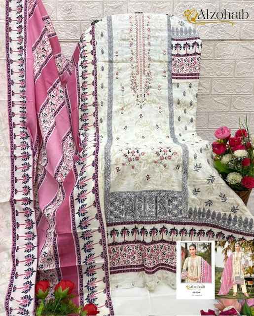 Alzohaib Ruaab Vol-1 Cotton Dress Material (6 pcs Catalogue)