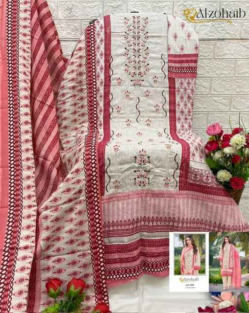 Alzohaib Ruaab Vol-1 Cotton Dress Material (6 pcs Catalogue)