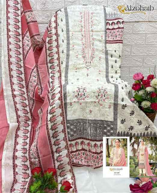 Alzohaib Ruaab Vol-1 Cotton Dress Material (6 pcs Catalogue)