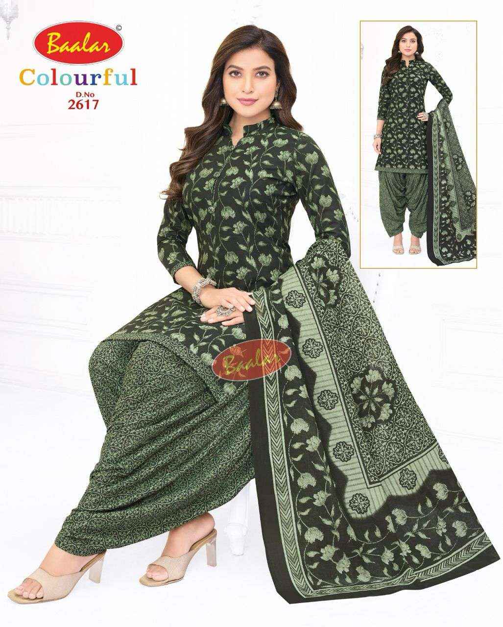 Baalar Colourful Vol-26 Cotton Dress Material (36 pcs Catalogue)