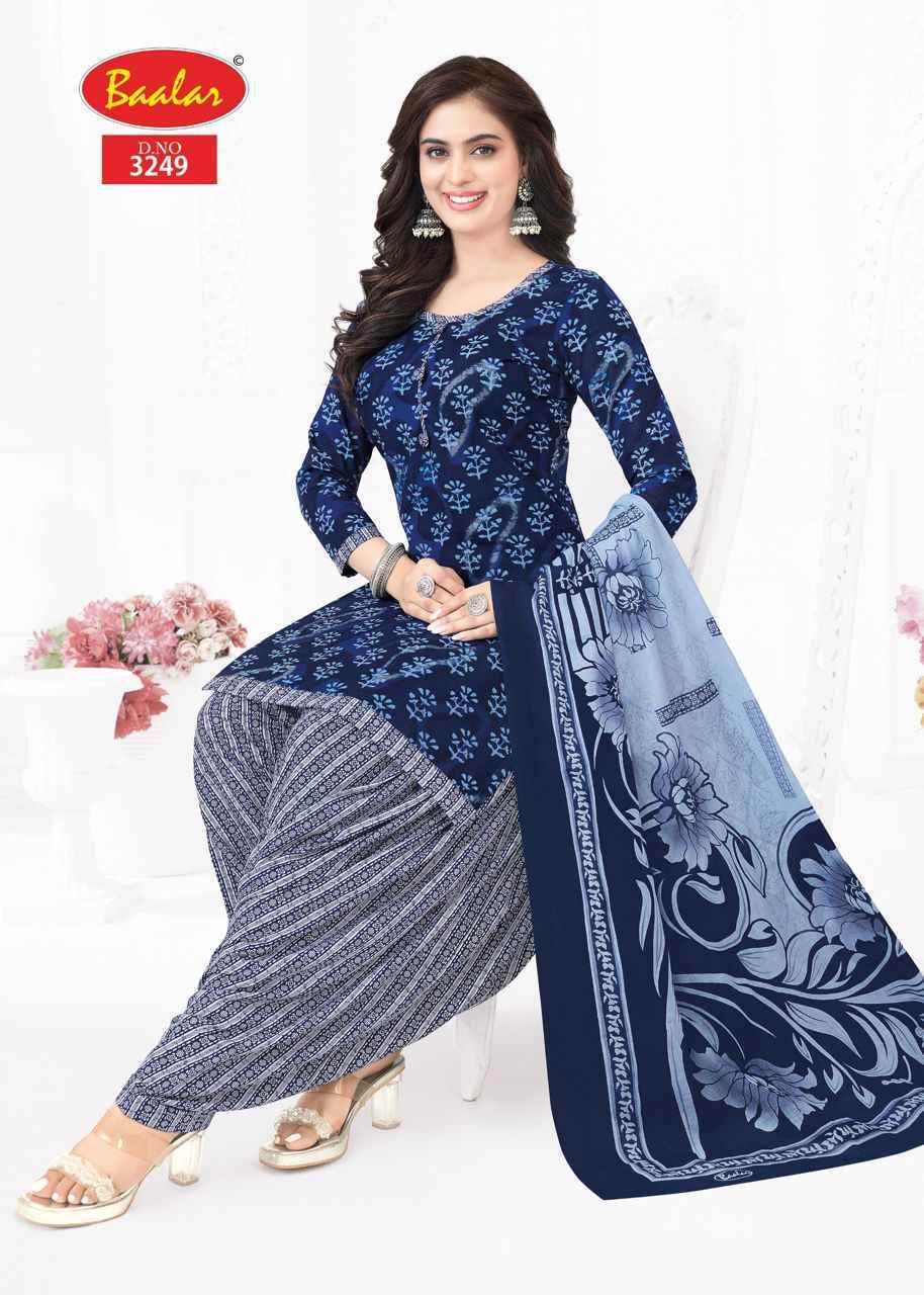 Baalar Zaara Patiyala Vol-32 Cotton Dress Material (21 pcs Catalogue)