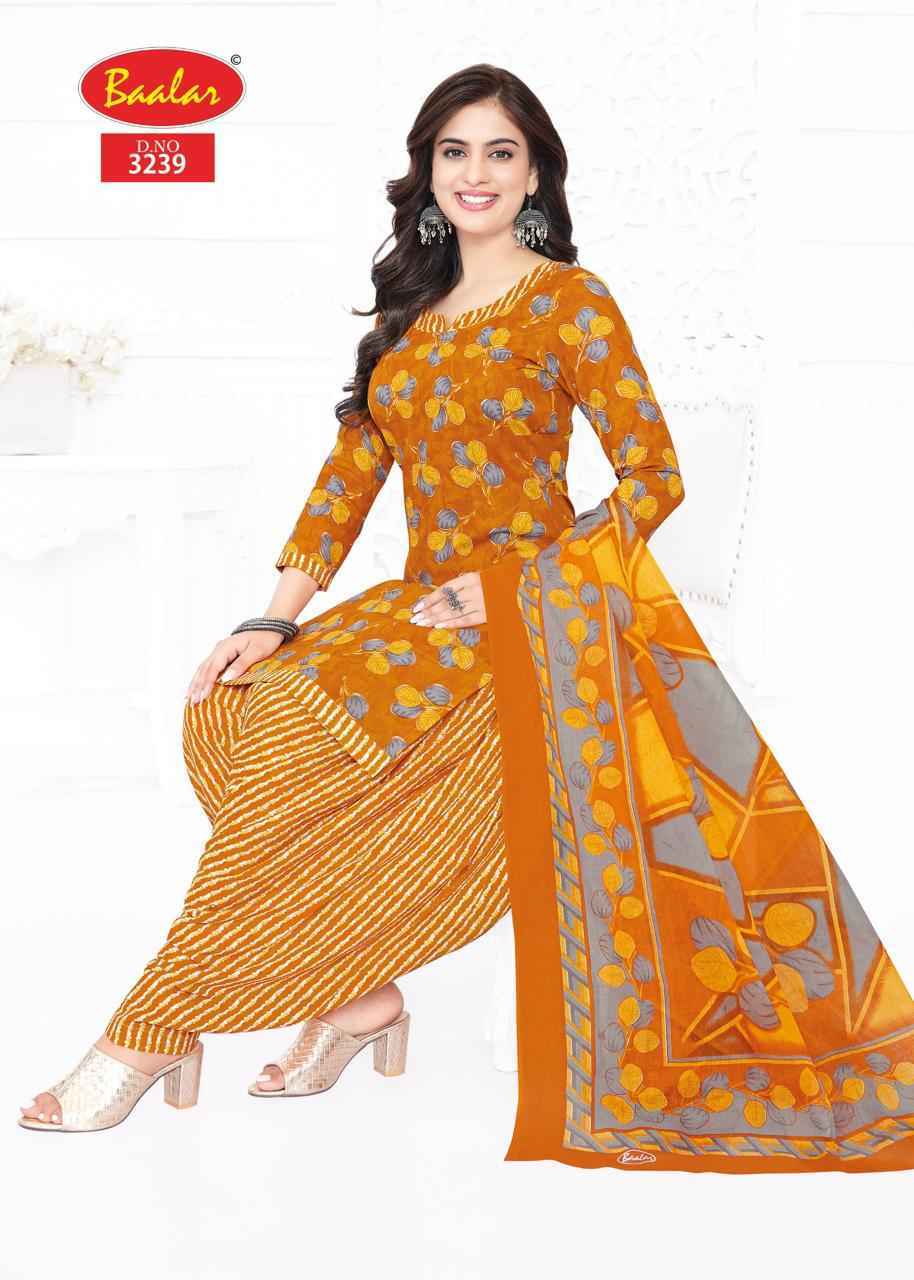 Baalar Zaara Patiyala Vol-32 Cotton Dress Material (21 pcs Catalogue)