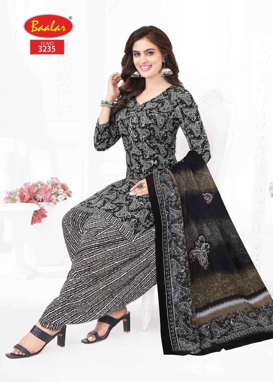 Baalar Zaara Patiyala Vol-32 Cotton Dress Material (21 pcs Catalogue)