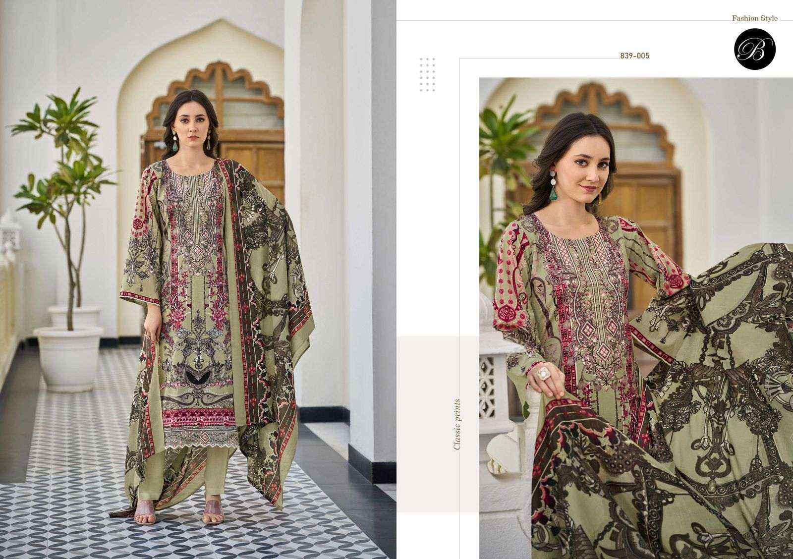 Belliza Almarina Vol 3 Cotton Dress Material 8 pcs Cataloge