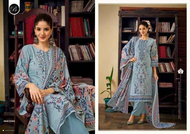 Belliza Chevron Vol 3 Cotton Dress Material 6 pcs Catalogue
