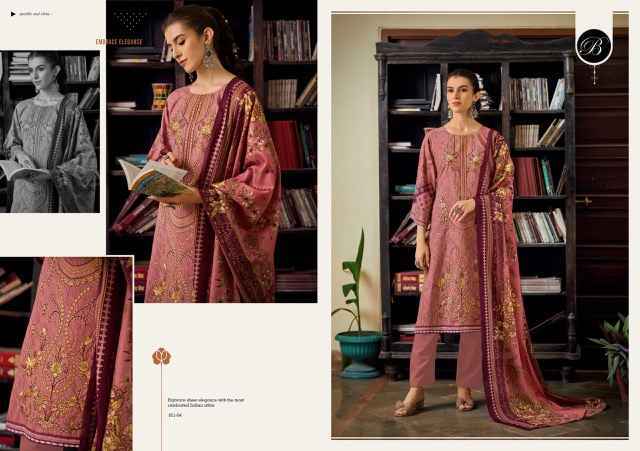 Belliza Chevron Vol 3 Cotton Dress Material 6 pcs Catalogue