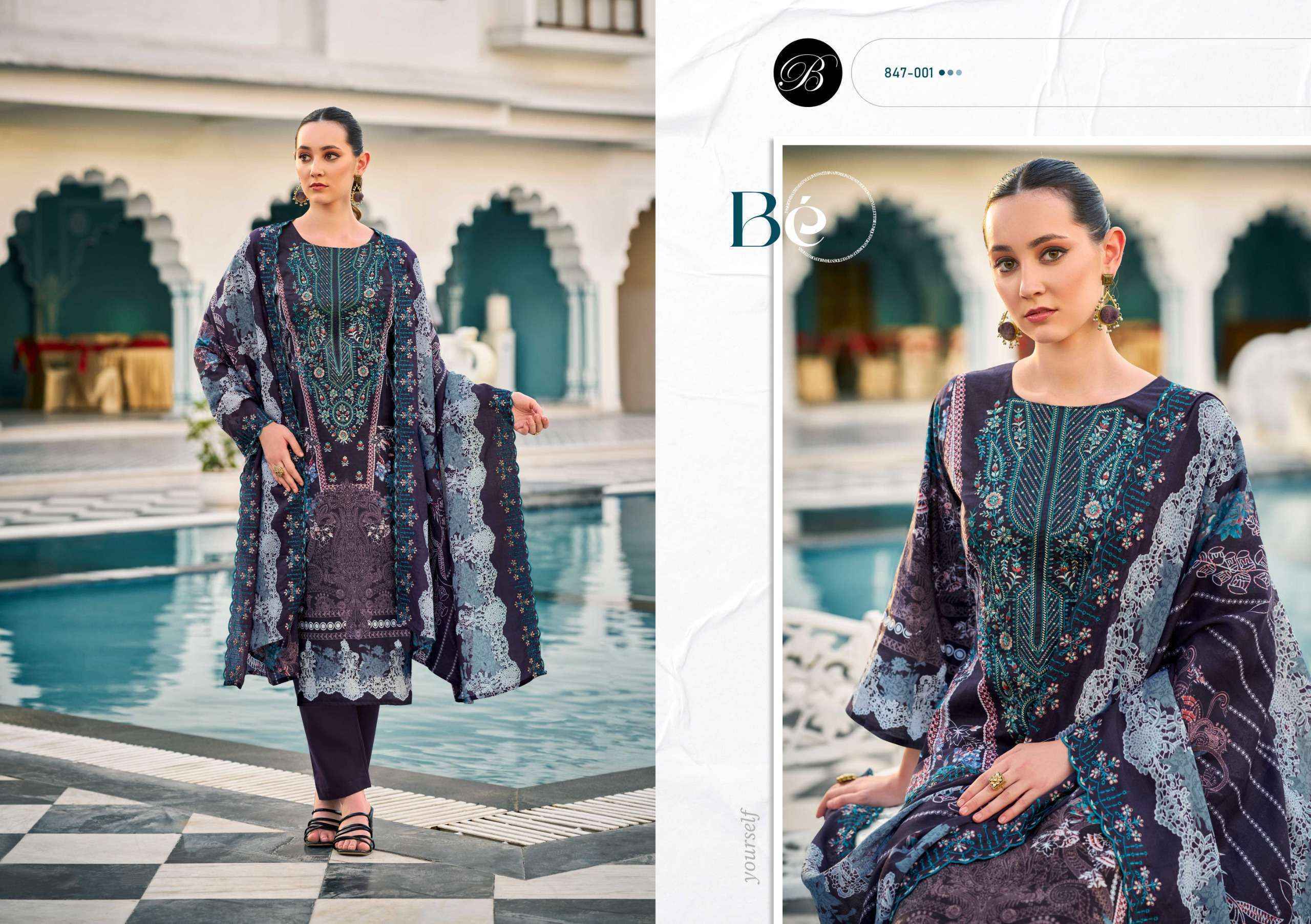 Belliza Guzarish Vol 23 Cotton Dress Material 8 pcs Catalogue