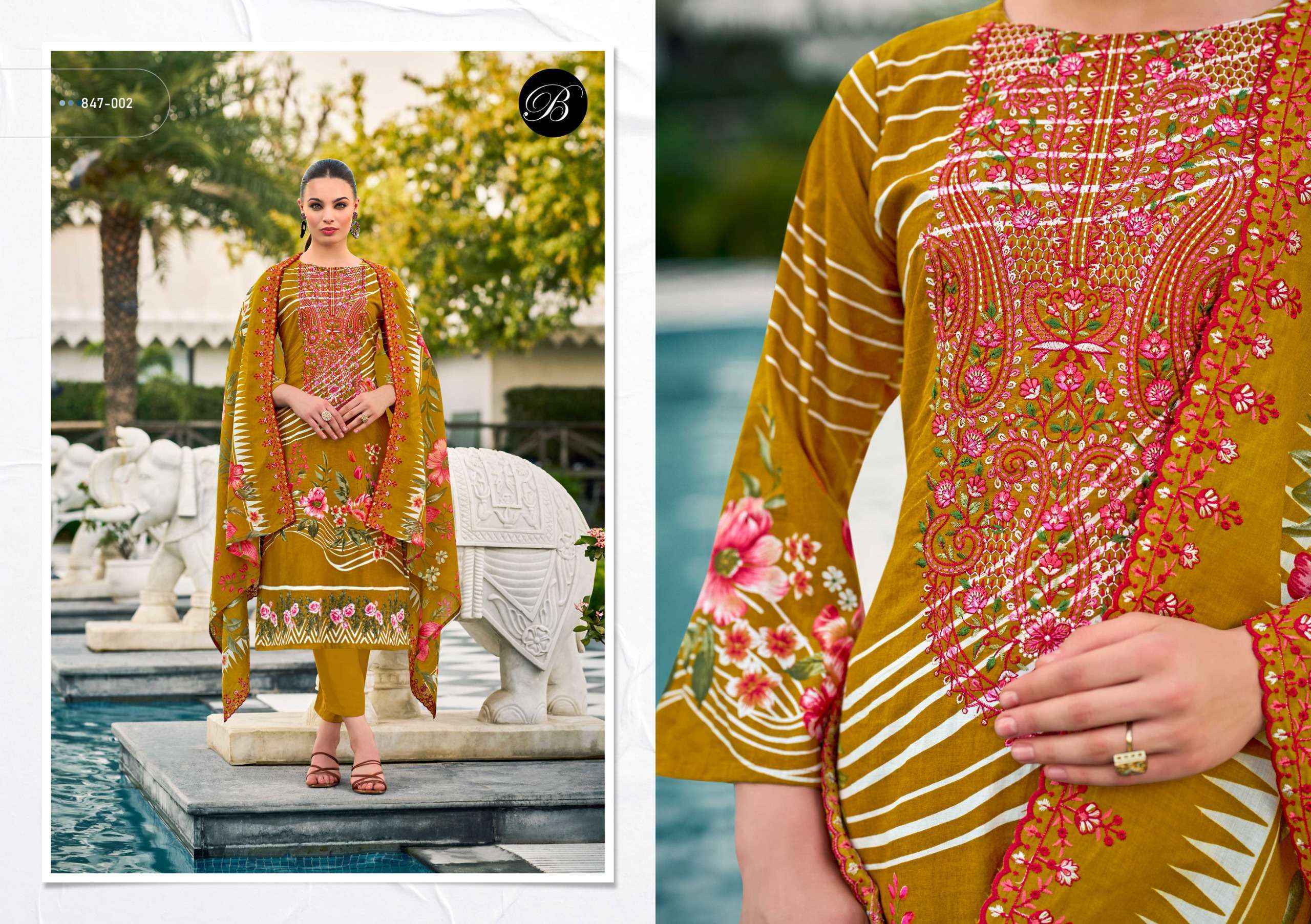 Belliza Guzarish Vol 23 Cotton Dress Material 8 pcs Catalogue