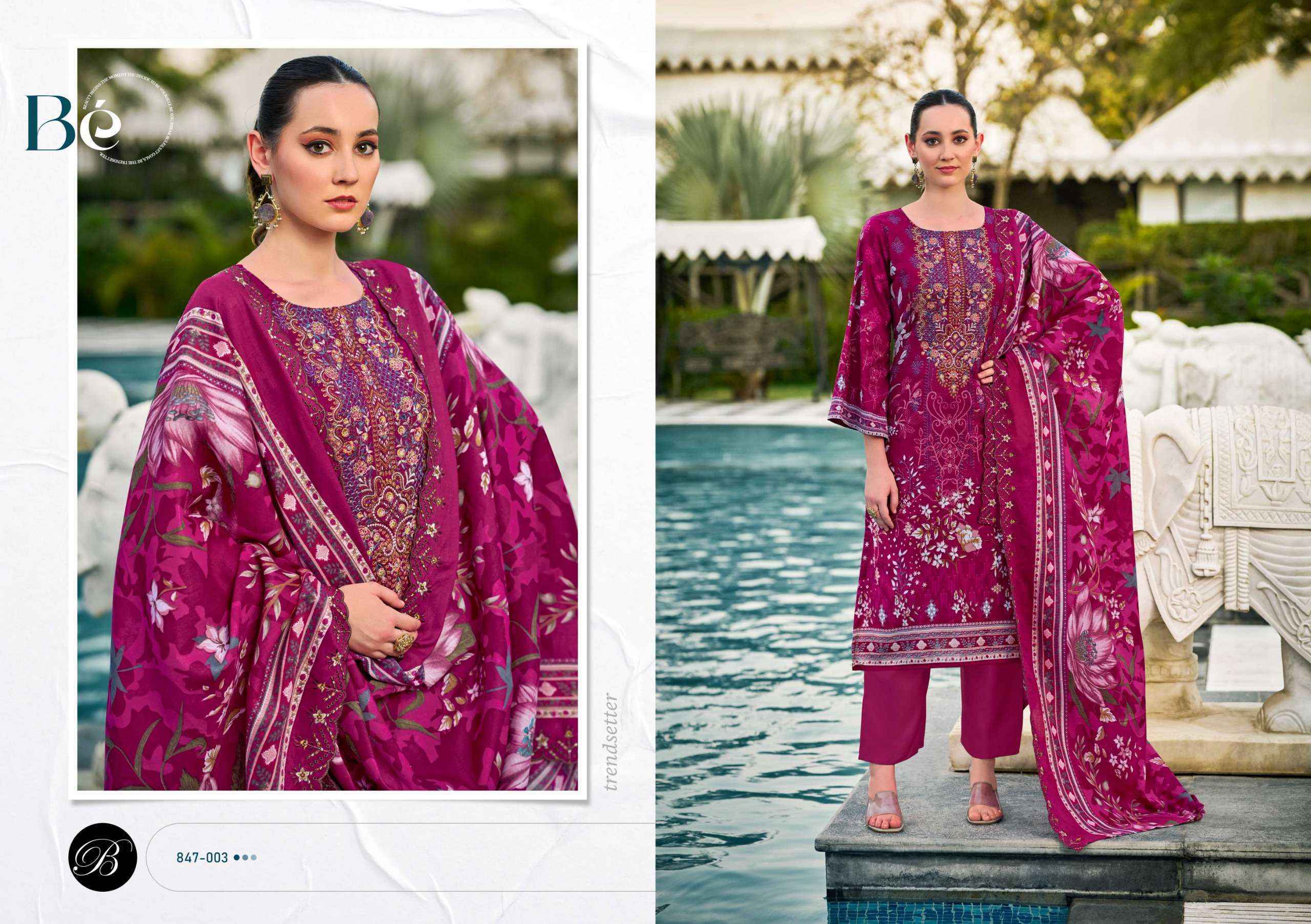 Belliza Guzarish Vol 23 Cotton Dress Material 8 pcs Catalogue
