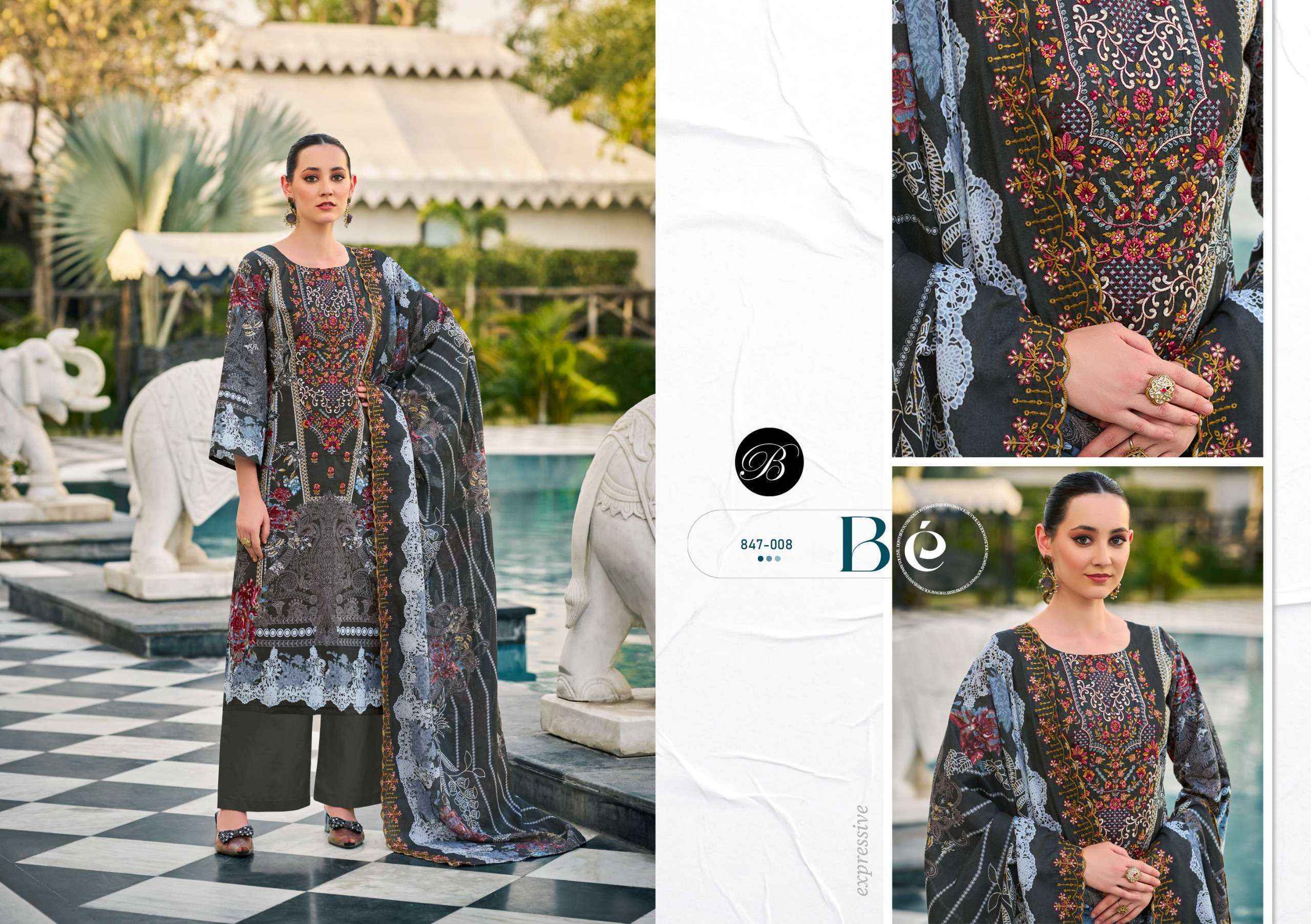 Belliza Guzarish Vol 23 Cotton Dress Material 8 pcs Catalogue