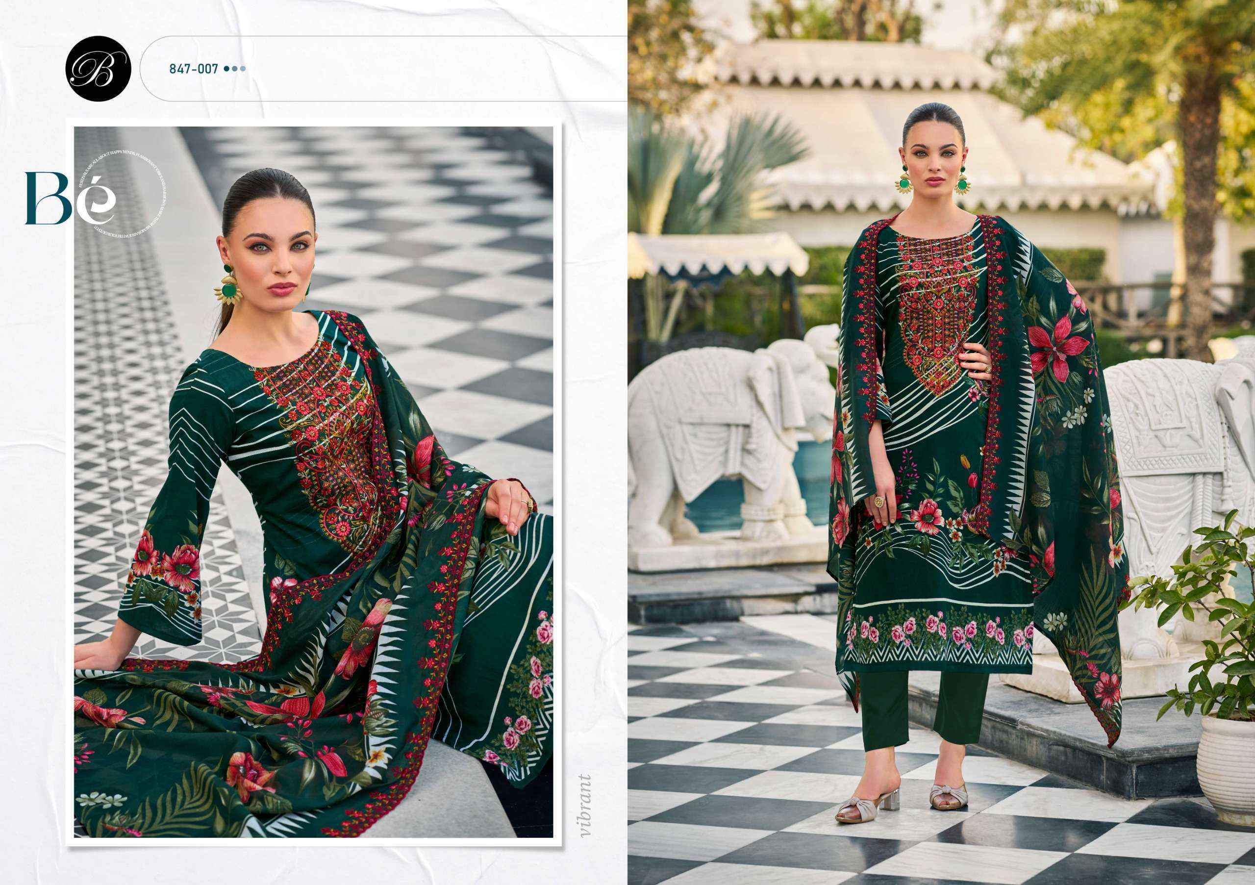 Belliza Guzarish Vol 23 Cotton Dress Material 8 pcs Catalogue