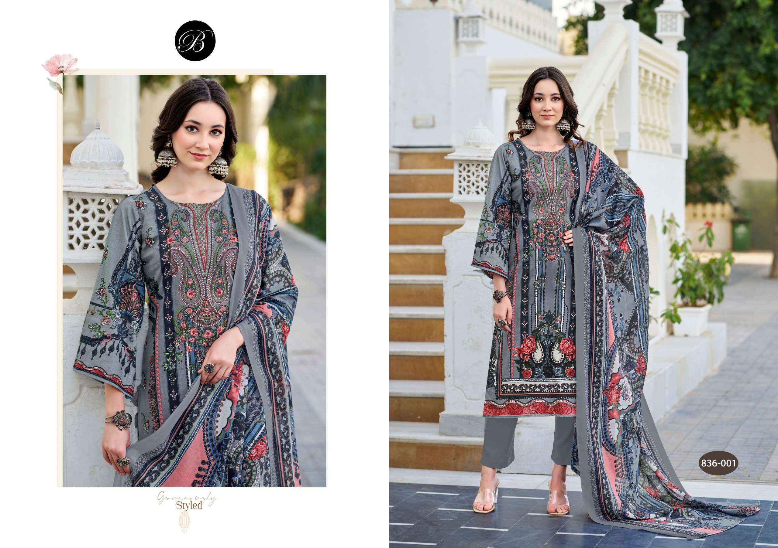 Belliza Naira Vol-103 Readymade Cotton Dress Material (8 pcs Cataloge)