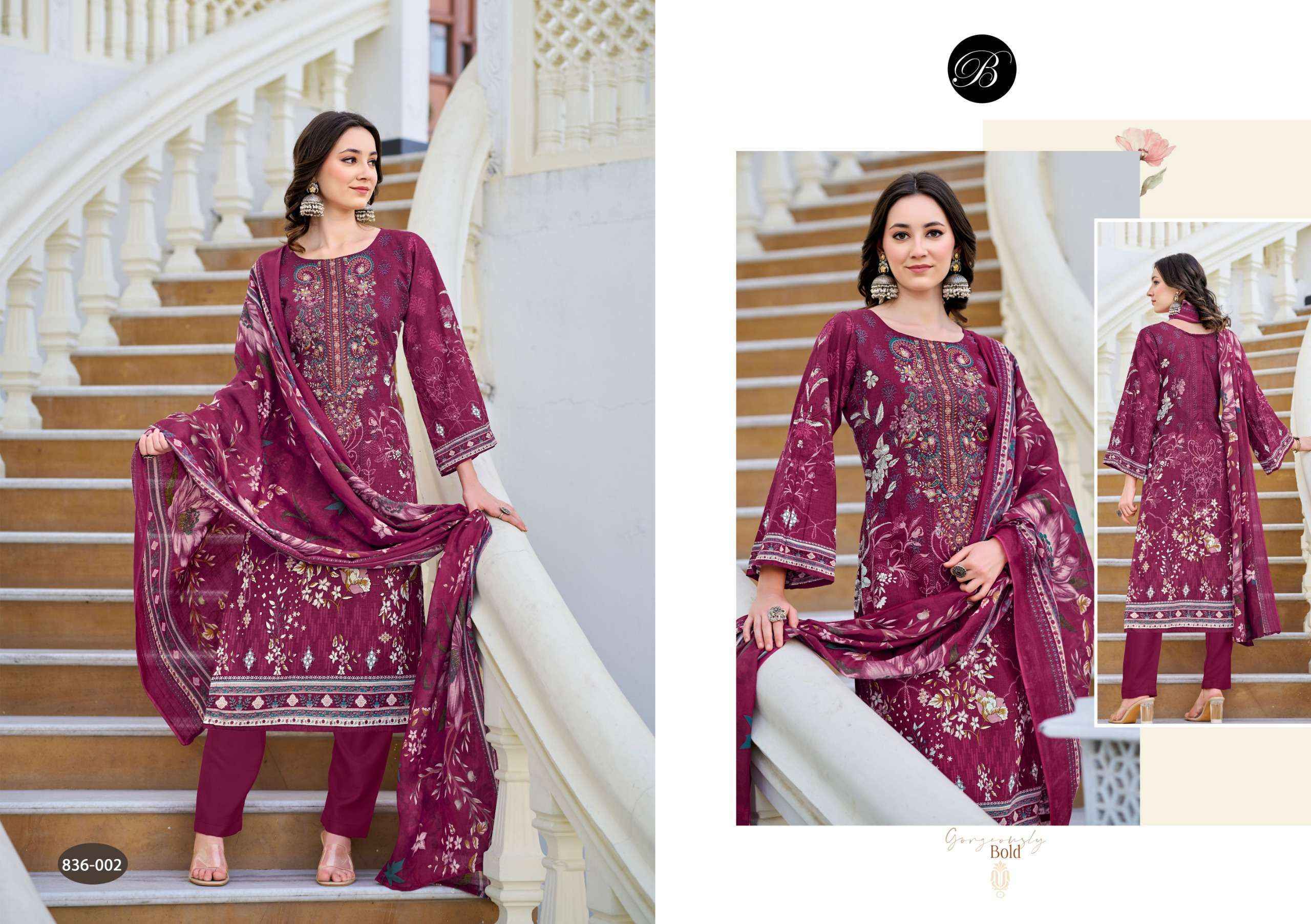 Belliza Naira Vol-103 Readymade Cotton Dress Material (8 pcs Cataloge)