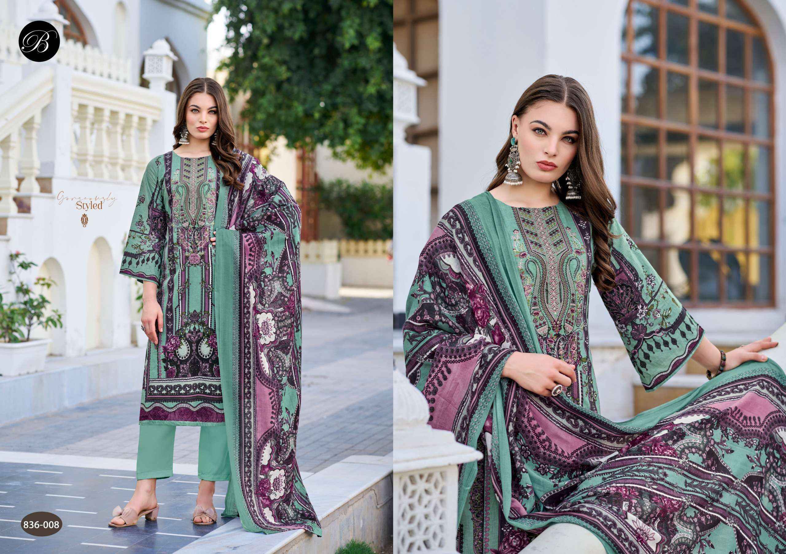 Belliza Naira Vol-103 Readymade Cotton Dress Material (8 pcs Cataloge)